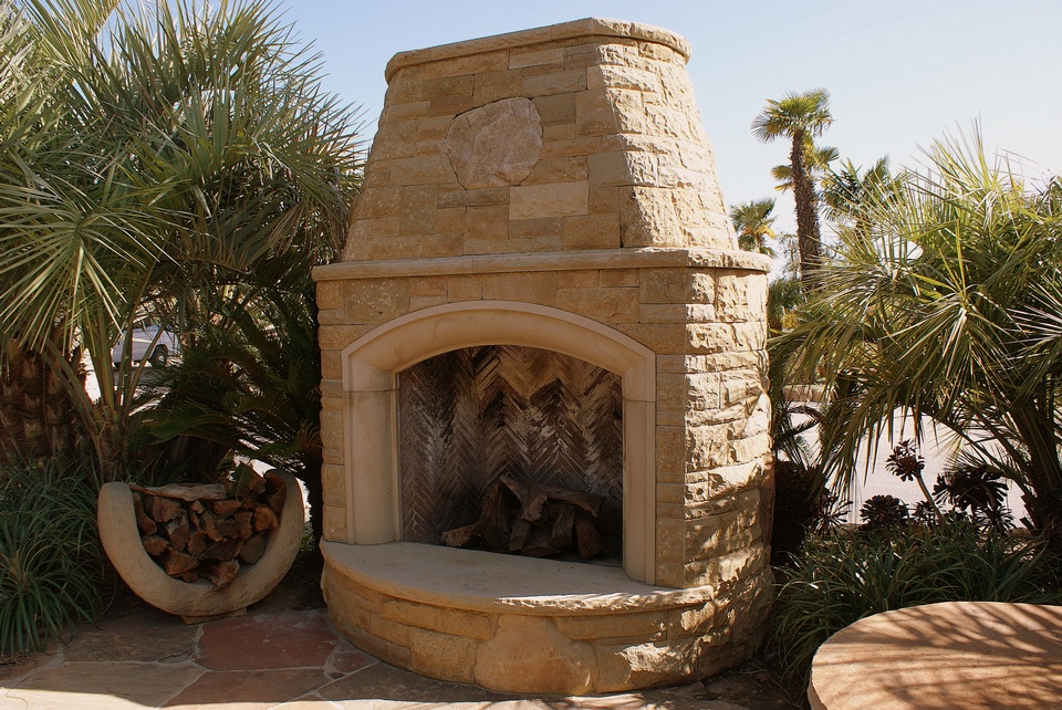 Outdoor Fireplace