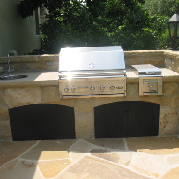 Outdoor-Stone-BBQ