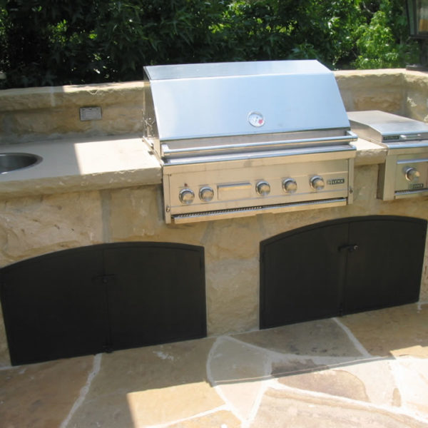 Outdoor-Stone-BBQ