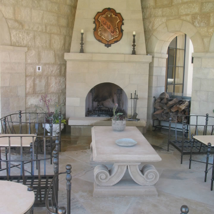 Mountain Dr. #2 Patio Fireplace
